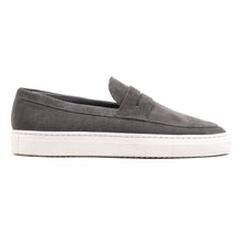 Afbeelding in Gallery-weergave laden, MALTON LOAFER SADDLE Fumo Suede