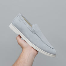 Load image into Gallery viewer, ACE LOAFER MOC Lt Blue Suede