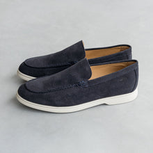 Load image into Gallery viewer, ACE LOAFER MOC Navy Suede