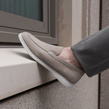 Load image into Gallery viewer, ACE LOAFER MOC Sesamo Suede