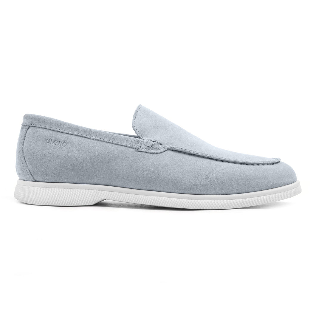 ACE LOAFER MOC Lt Blue Suede