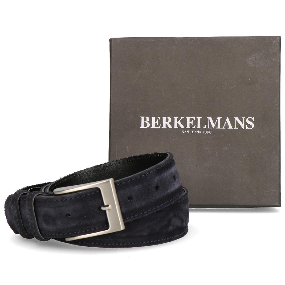 Belt Navy Suede