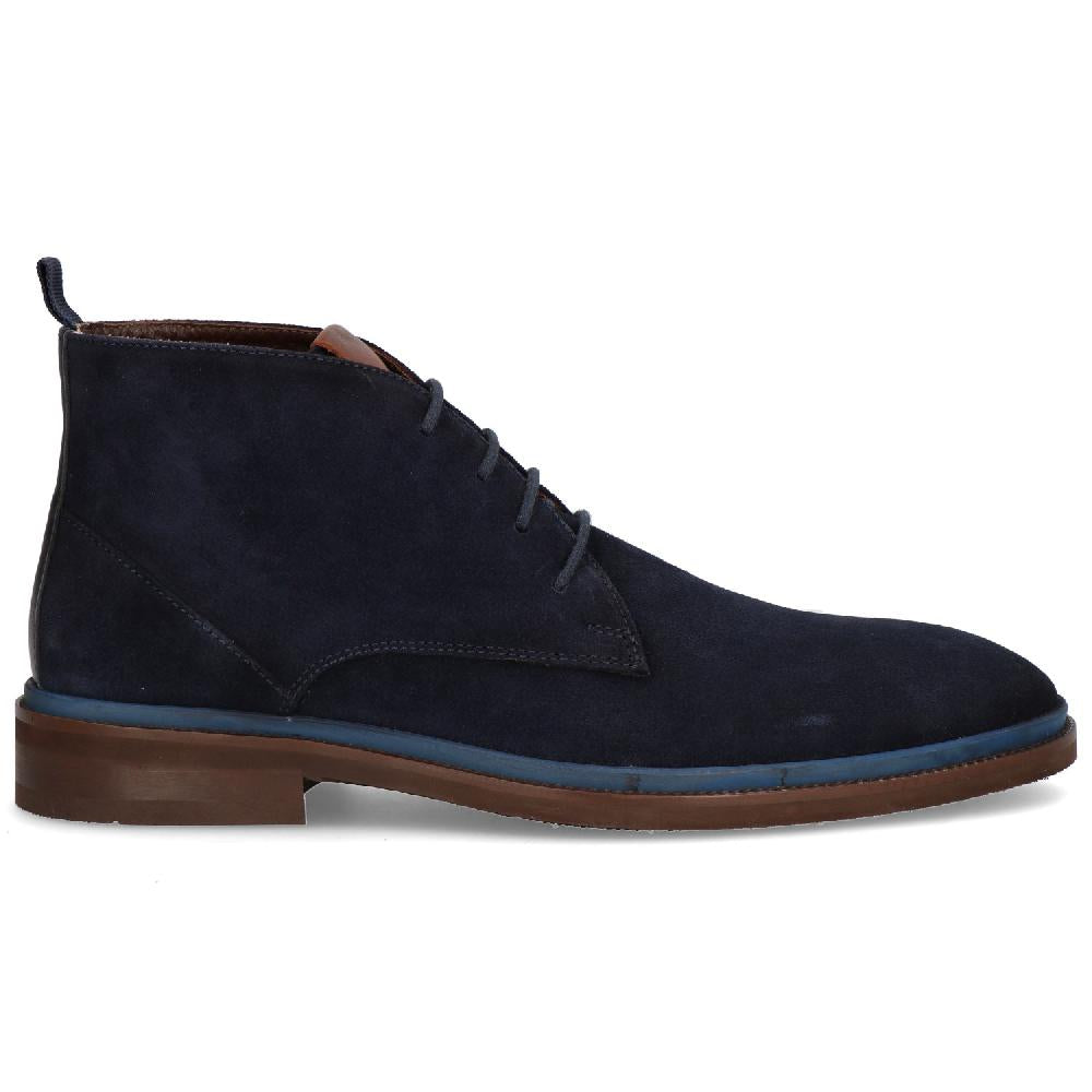 Monticello Navy Suede