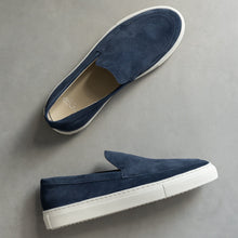 Load image into Gallery viewer, MALTON LOAFER Indigo Suede
