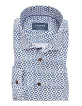 Afbeelding in Gallery-weergave laden, Tailored Fit overhemd lange mouw semi spread easy care

