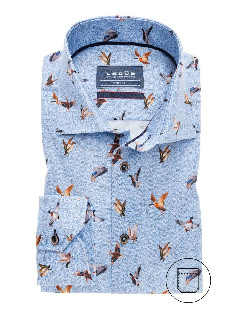 Modern Fit shirt long sleeve wide spread stretch (do not use)