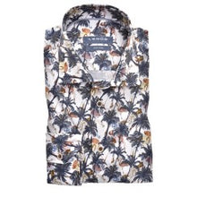 Load image into Gallery viewer, Modern Fit N shirt extra long sleeve semi spread easy care
