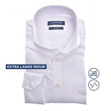 Afbeelding in Gallery-weergave laden, Slim Fit overhemd extra lange mouw cutaway non iron
