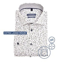 Load image into Gallery viewer, Modern Fit N shirt extra long sleeve wide spread stretch
