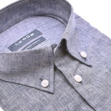 Afbeelding in Gallery-weergave laden, Modern Fit N overhemd korte mouw button down linnen
