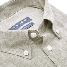 Afbeelding in Gallery-weergave laden, Modern Fit N overhemd korte mouw button down linnen
