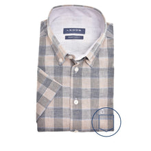 Load image into Gallery viewer, Modern Fit N shirt short sleeve button down linen
