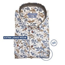 Afbeelding in Gallery-weergave laden, Modern Fit N overhemd extra lange mouw button down easy care
