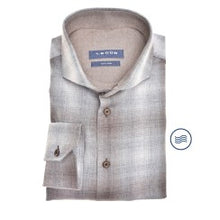 Afbeelding in Gallery-weergave laden, Modern Fit N overhemd lange mouw cutaway flanel
