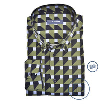 Load image into Gallery viewer, Modern Fit N shirt long sleeve button down easy care
