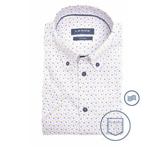 Load image into Gallery viewer, Modern Fit N shirt short sleeve button down easy care
