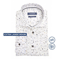 Load image into Gallery viewer, Modern Fit N shirt extra long sleeve wide spread easy care
