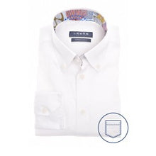 Afbeelding in Gallery-weergave laden, Modern Fit N overhemd lange mouw button down linnen
