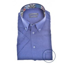 Load image into Gallery viewer, Modern Fit N shirt short sleeve button down linen
