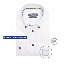 Afbeelding in Gallery-weergave laden, Modern Fit N overhemd extra lange mouw button down easy care
