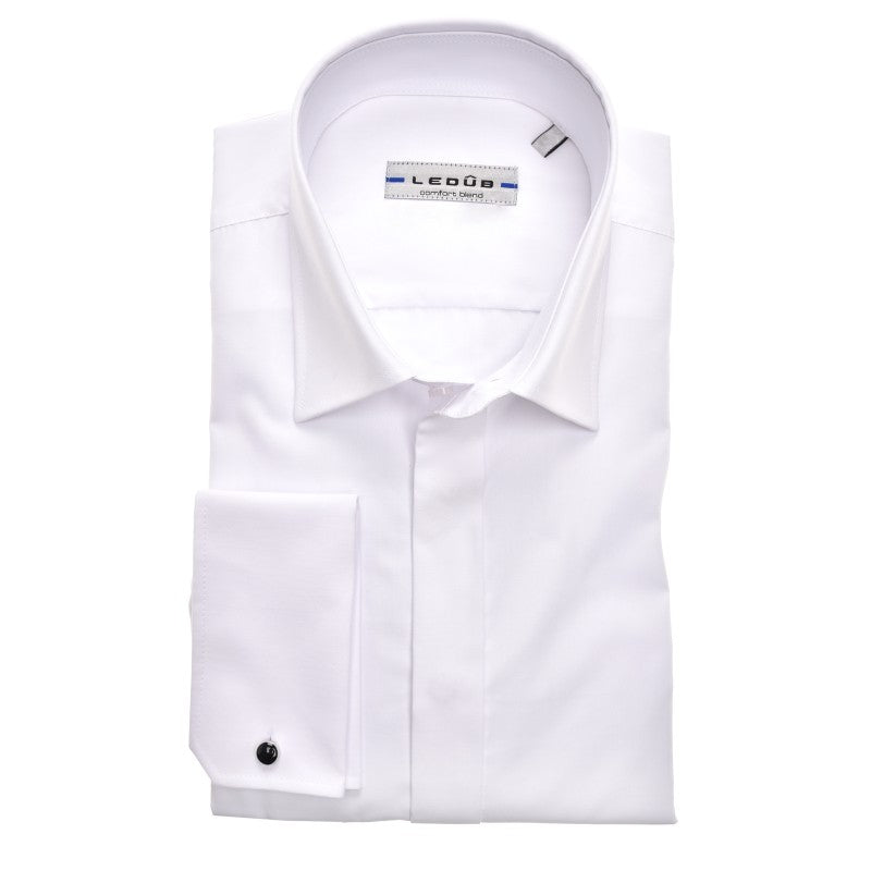 Modern Fit N shirt long sleeve semi spread