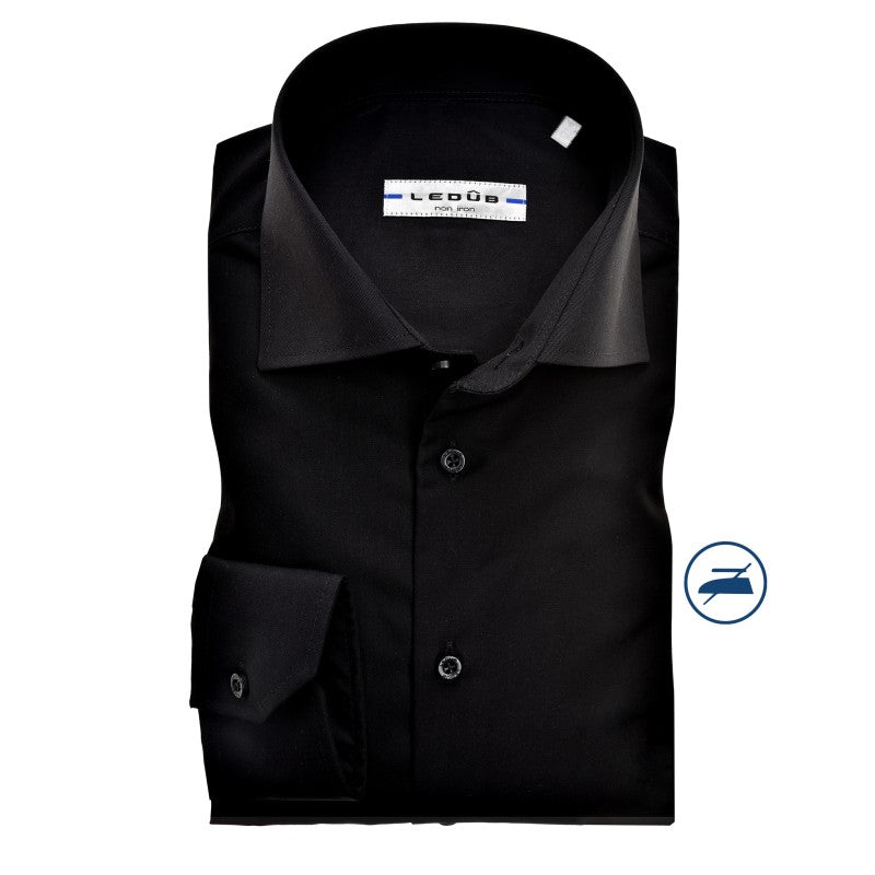 Slim Fit overhemd lange mouw wide spread non iron