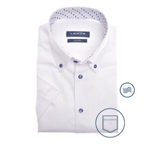 Load image into Gallery viewer, Modern Fit N shirt short sleeve button down easy care
