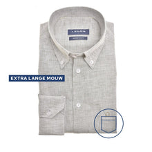 Load image into Gallery viewer, Modern Fit N shirt extra long sleeve button down linen
