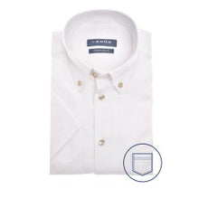 Afbeelding in Gallery-weergave laden, Modern Fit N overhemd korte mouw button down linnen
